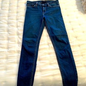 Women’s Hudson Skinny Jeans, Size 28. Hardly worn.